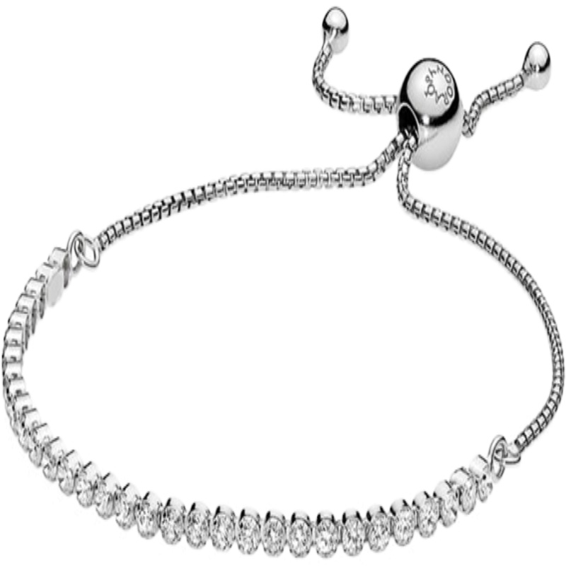PANDORA潘多拉 闪耀手链925银手绳可搭摆件挂件-590524CZ