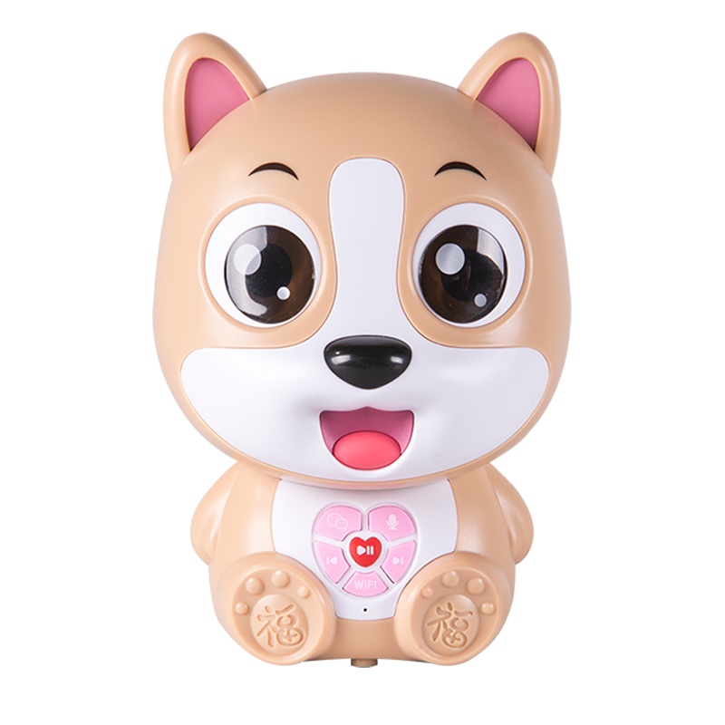 乐易佳小福狗早教机学龄前儿童益智陪伴学习机宝宝磨耳故事机ABS环保抗摔可充电