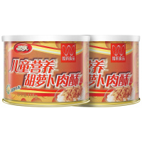 唯新 高蛋白 儿童营养胡萝卜肉酥 肉松115g*2罐 小孩都爱吃
