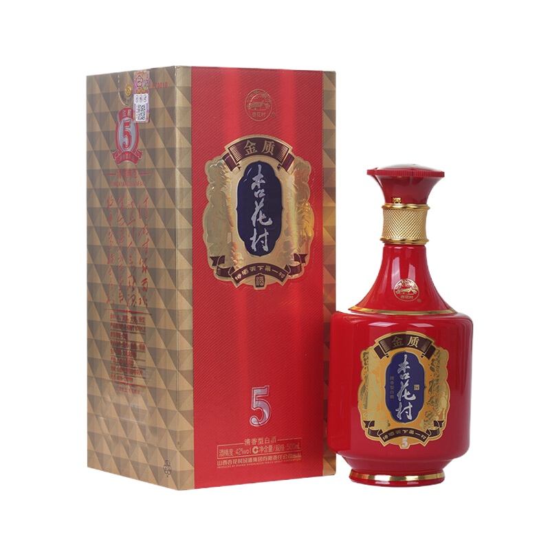 汾酒(fenjiu) 杏花村 53度 500ml *6瓶