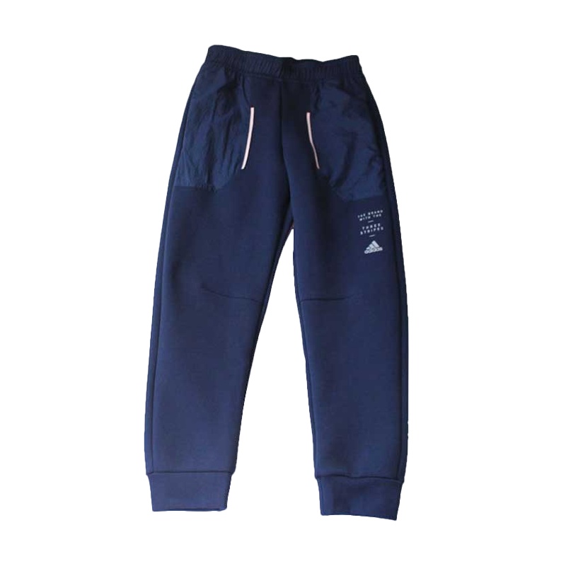 阿迪达斯Adidas运动裤童装2020新春新款跑步训练长裤休闲裤FM4434