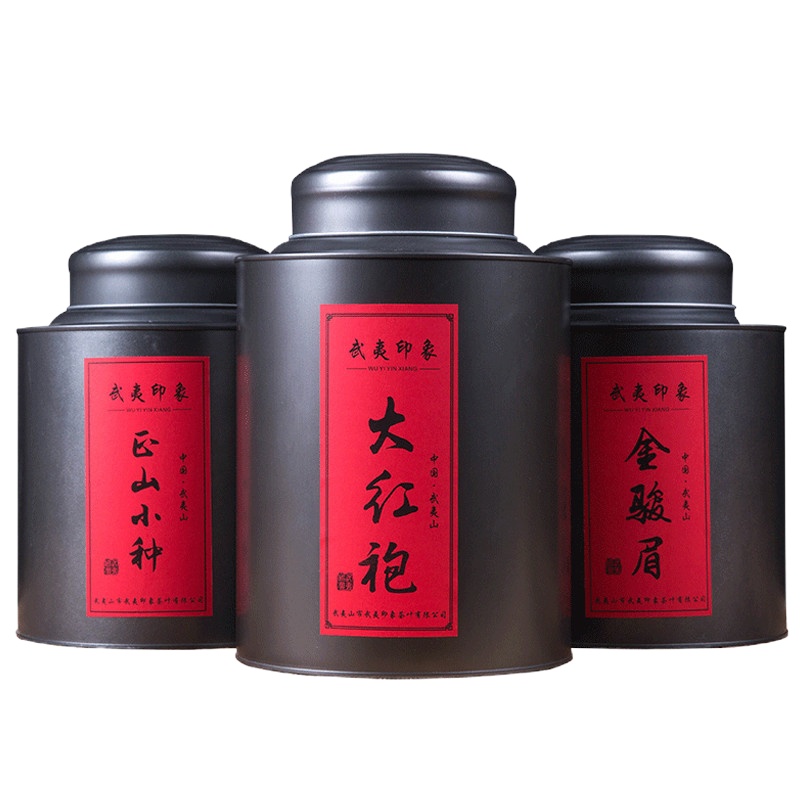 大红袍金骏眉正山小种茶叶散装罐装武夷山红茶正宗新茶礼盒装 金骏眉500g