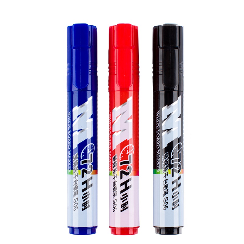 晨光(M&G)AWMY6302白板笔10支/盒 72小时脱帽防干白板笔 易擦办公会议笔 办公用品