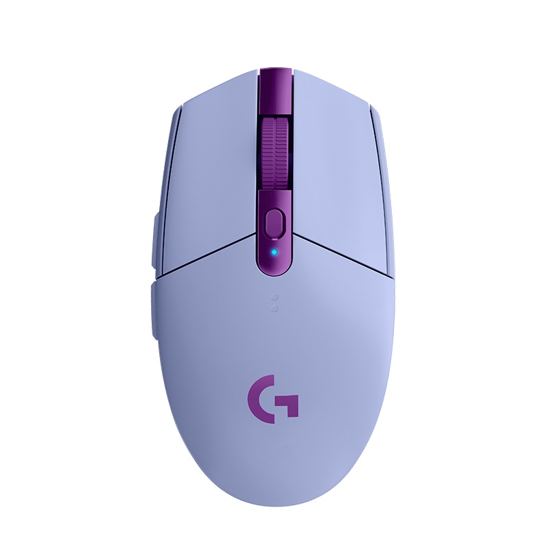 罗技(Logitech)G304电竞游戏无线鼠标USB接收台式机笔记本电脑通用电竞游戏吃鸡绝地求生神器吃鸡宏APEX紫色