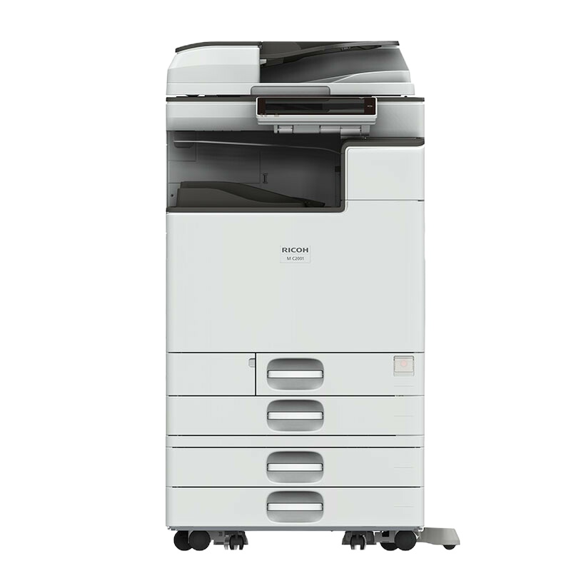 理光M C2001 A3激光彩色数码多功能打印复印扫描一体机 网络打印彩色扫描 理光2011SP升级版(输稿器+四纸盒)