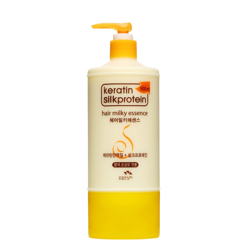 韩国所望花之使者水解蚕丝修护精华护发素500ml