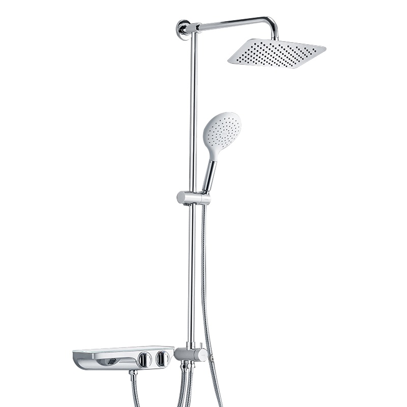 摩恩置物台淋浴花洒套装家用淋浴器淋雨喷头置物架