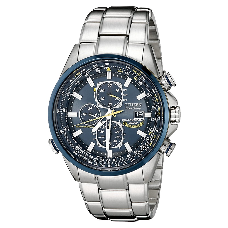 AT8020-54L西铁城蓝天使光动能电波表男表蓝宝石手表