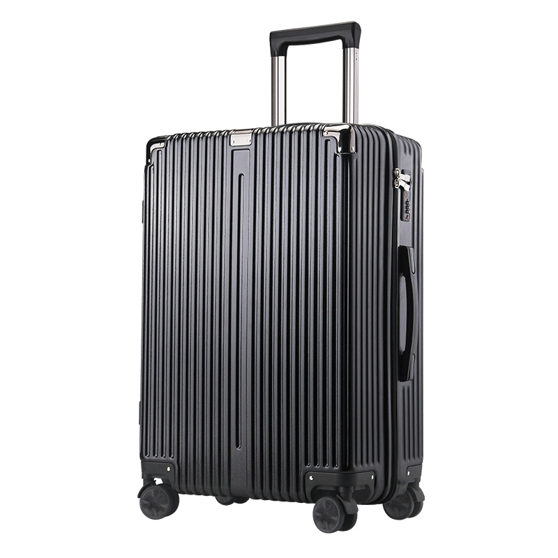 OSDY个性竖条纹拉杆箱磨砂款行李箱26寸万向轮旅行箱托运箱L-960