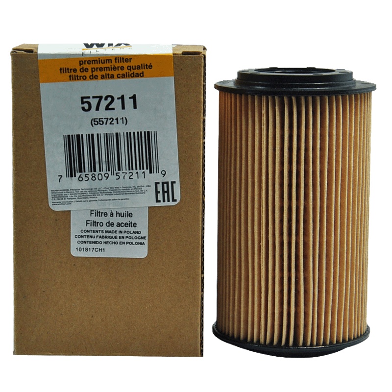 维克斯(WIX)机滤纸芯57211适配凯宴3.4L/4.5L