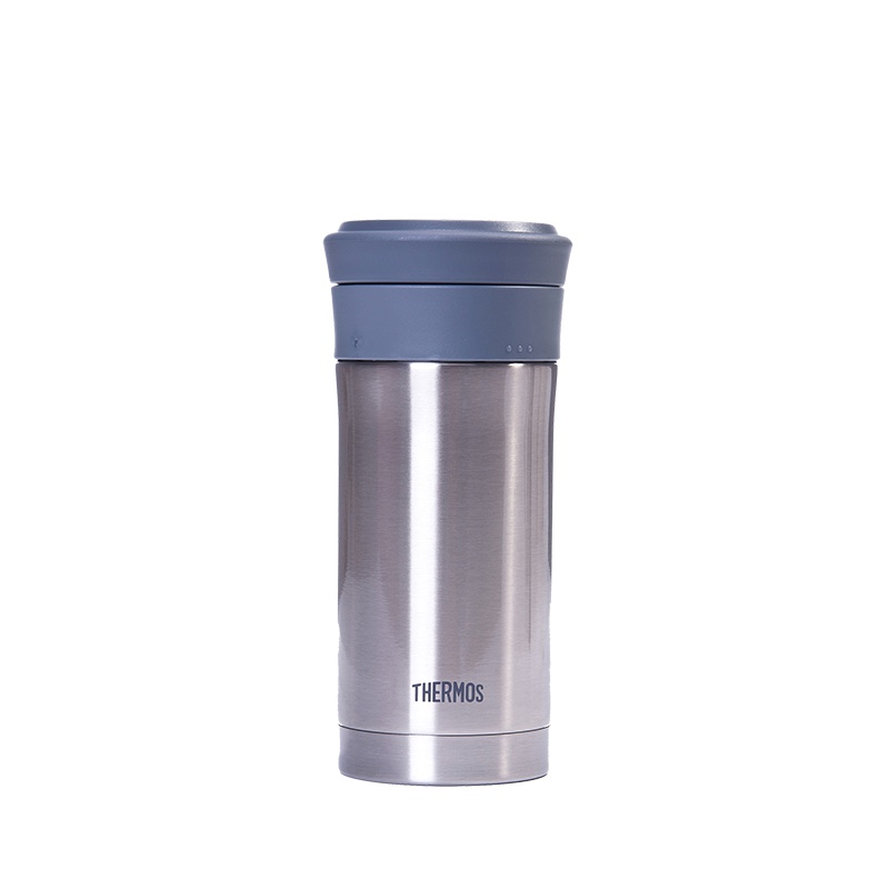 膳魔師(THERMOS)保温杯TCMK-350带茶漏泡茶杯350ML水杯304不锈钢车载办公商务不锈钢色家用/通用