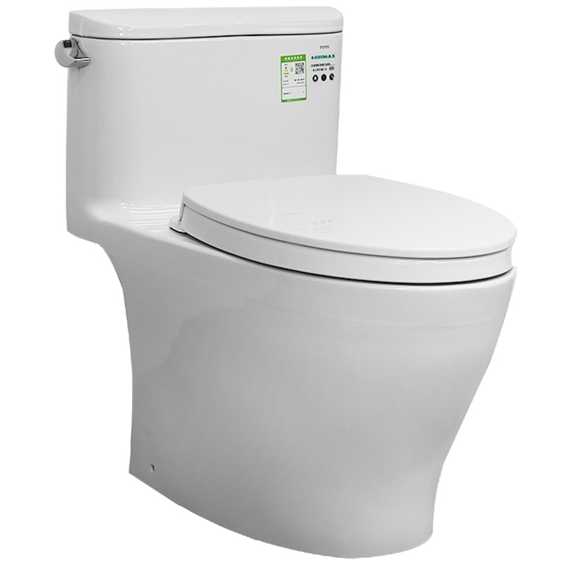 TOTO卫浴 加长喷射虹吸式连体全包坐便器智洁节水马桶CW887EB(04-A)