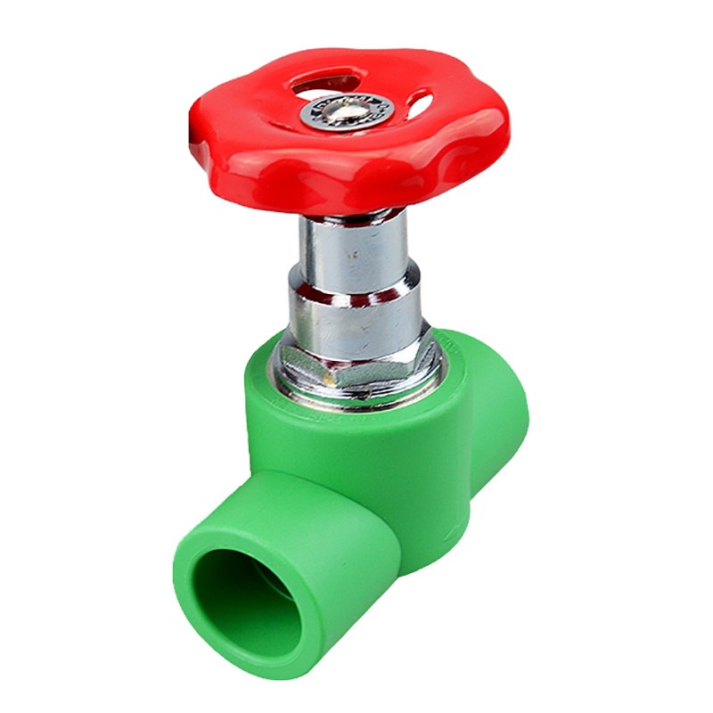 PPR截止阀32/1寸水管ppr水管配件32 1寸ppr管材管件PPR水暖管件 截止阀32/1寸 绿色 [1个]
