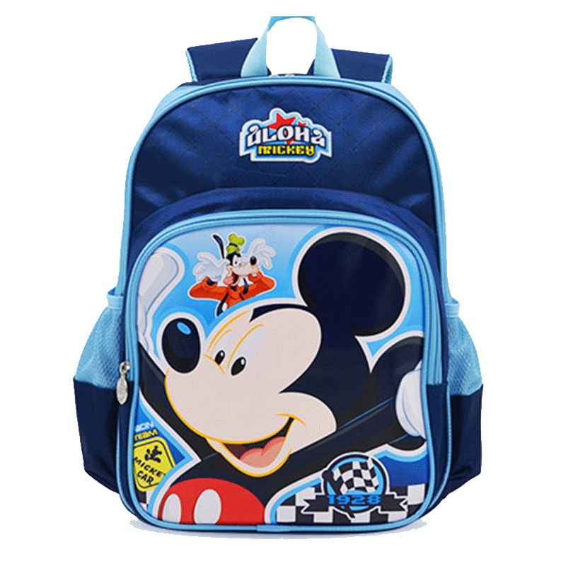 迪士尼小学生书包米奇10051 女孩女童双肩书包1-3年级儿童双肩背包 减负书包6-10周岁儿童书包 学习用品