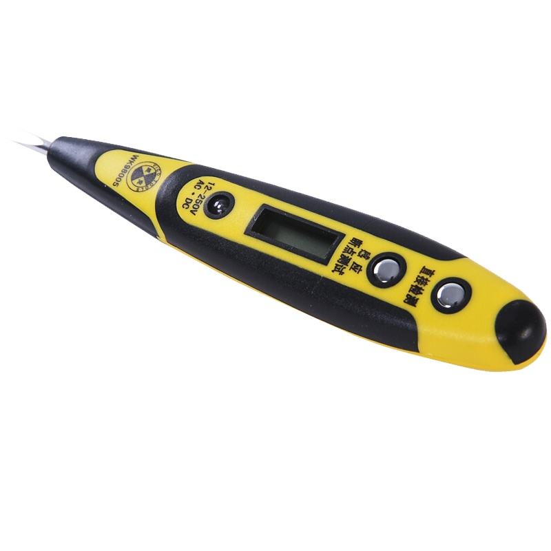 威克(vico)WK980041 高级双色数显电笔 LED数显测电笔 多功能试电笔 便携验电笔