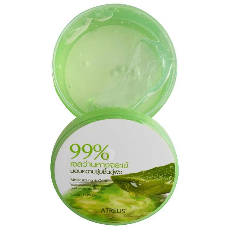 Atreus 保湿修复芦荟凝胶 天然芦荟胶祛痘凝露啫喱 淡印面霜保湿深层补水晒后修复镇静祛痘 芦荟凝胶
