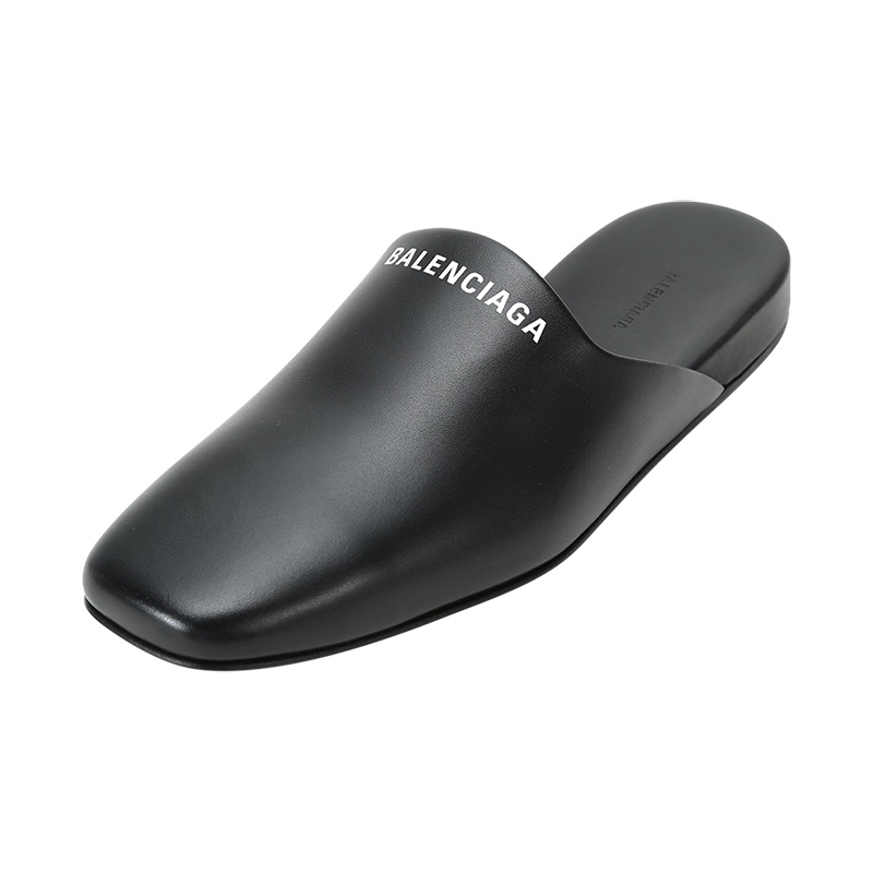 巴黎世家 BALENCIAGA 女士皮革穆勒鞋拖鞋凉拖597344 WA72G