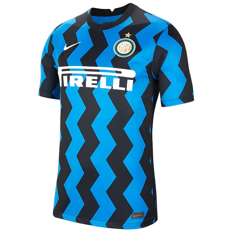 NIKE耐克国米20-21INTER M NK BRT STAD JSY SS HM 主场球迷服CD4240-414
