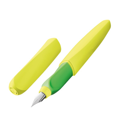 EF尖 0.38mm德国百利金Pelikan Twist P457彩色撞色钢笔学生铱金练字扭扭笔 办公练字用笔矫正握姿