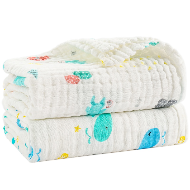 金菁(JINJING)加厚童婴大浴巾吸水柔软亲肤不掉毛一条装