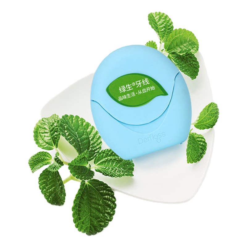 [苏宁专营]薄荷味牙线卷50米超细滑线剔牙签线微蜡细线安全包装 精选特买