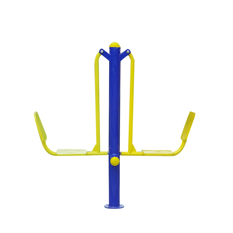 港迪豪室外健身器材户外小区公园社区广场老年人运动锻炼双人坐凳训练器1700*400*2000mmJC-170/组