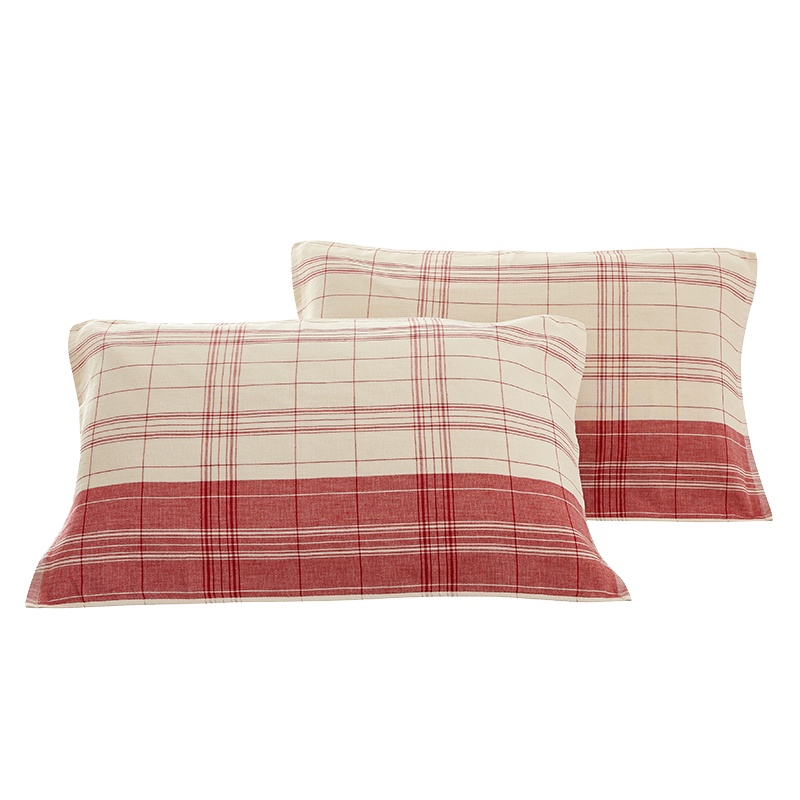 无印良品枕巾 北欧Living四季柔软舒适枕头巾 全棉枕巾单条