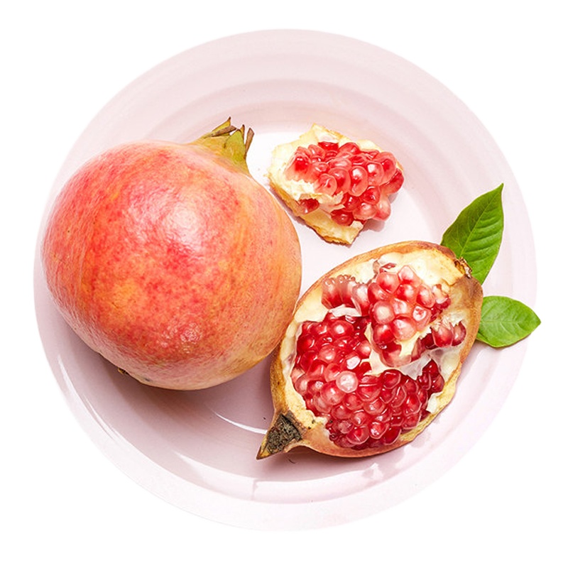 [百果园公司]B级-红钻软籽甜石榴 5斤装 5-8枚随机发货 产地直发新鲜水果