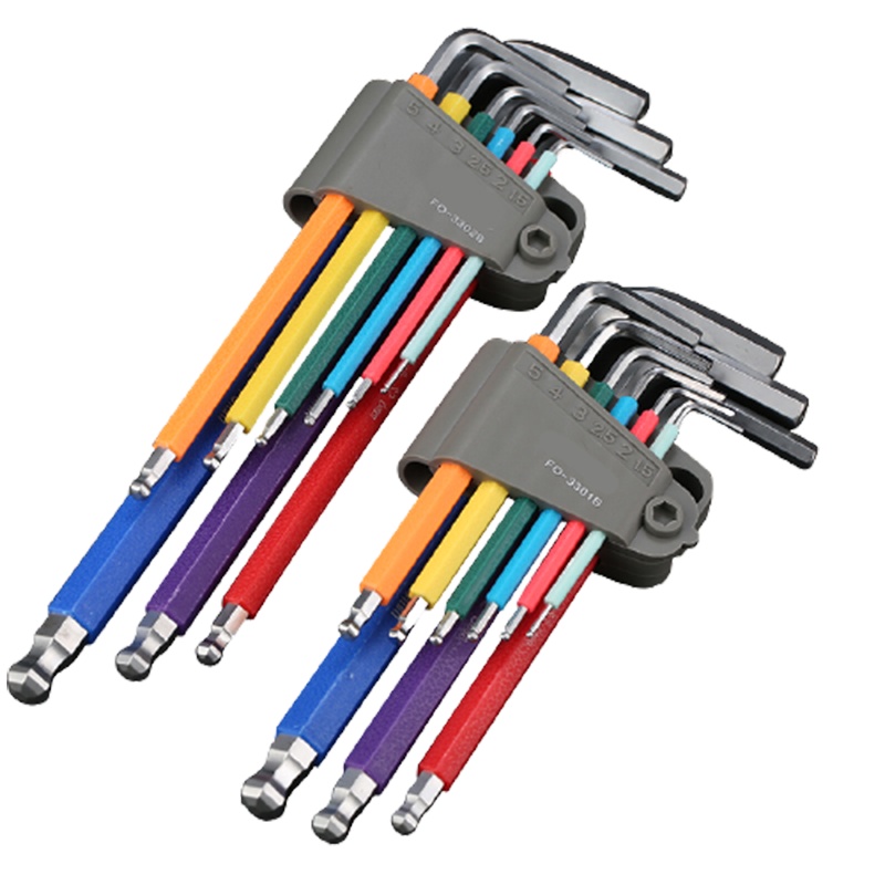 内六角扳手法耐套装螺丝刀内六方棱6角公制扳手工具