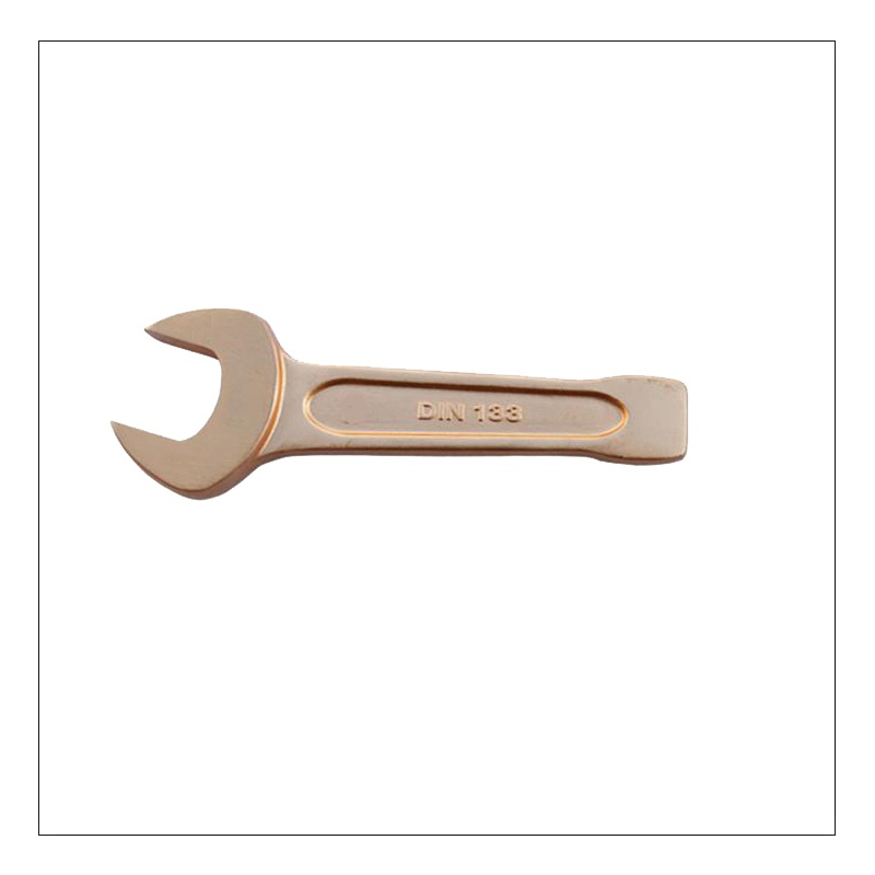 中泊集团 桥防(QIAOFANG) QFB141铍青铜防爆敲击呆扳手 打击扳手 36mm