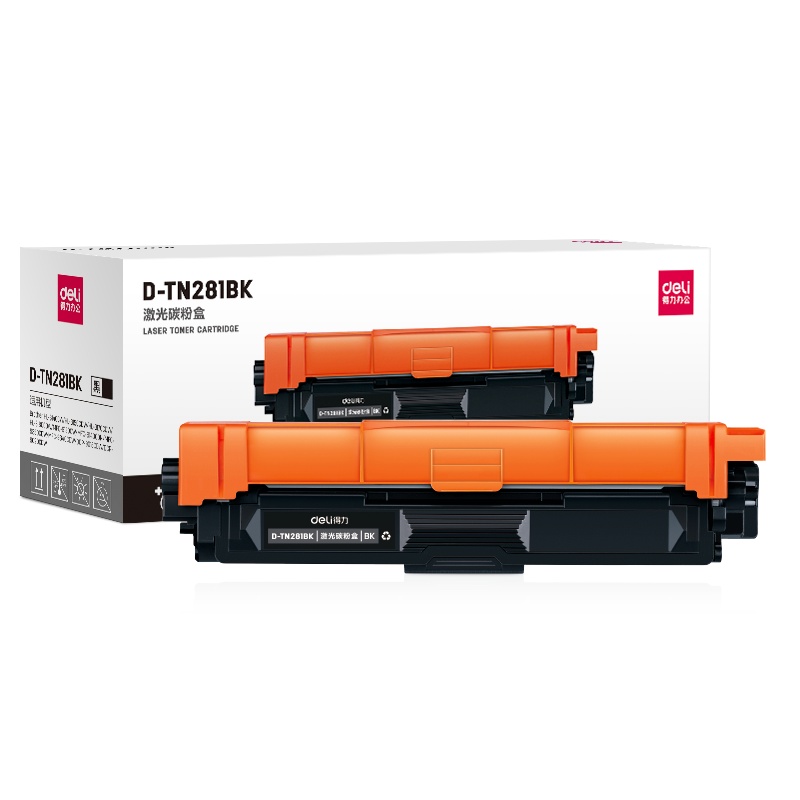 得力(deli)D-TN281BK激光碳粉盒 硒鼓(黑) G