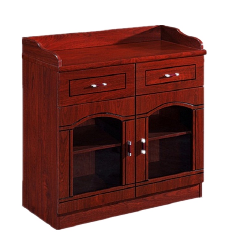 简约落地茶水柜