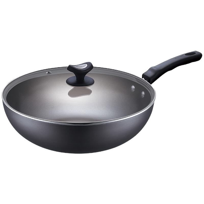 苏泊尔(SUPOR) 炒锅 FC30T4 炒锅臻铁真不锈无涂层炒菜锅精铸铁锅平底燃气煤气明火专用