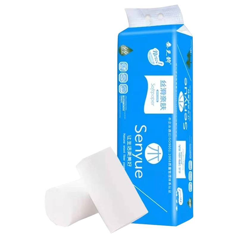 【超巨惠】 20卷1200g 秦之韵四层卫生纸巾卷纸批发家用卷筒纸