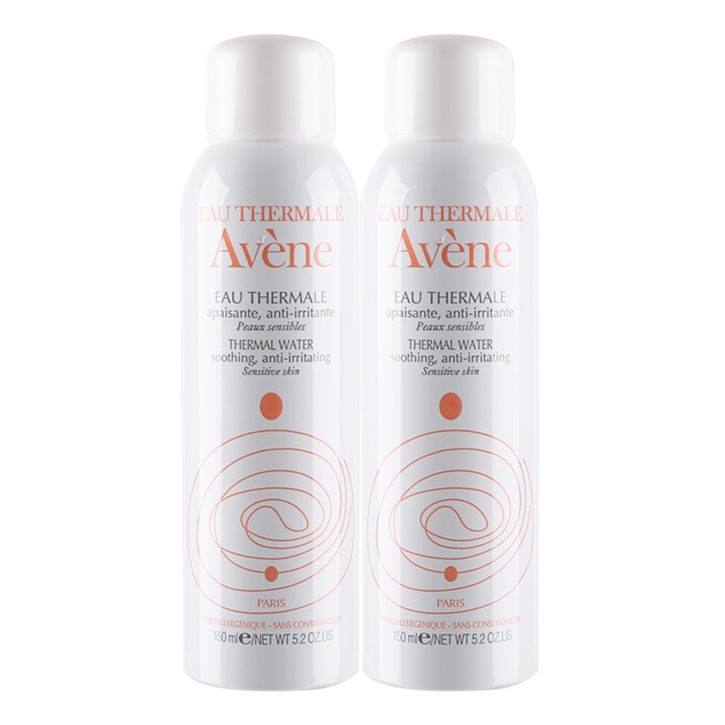 法国雅漾(Avene)舒护调理喷雾150ML*2(爽肤水化妆水 补水保湿舒缓湿敷 皮尔法伯集团 原装进口)
