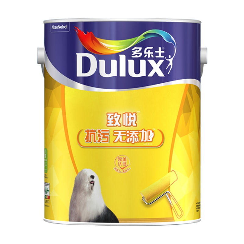 多乐士(Dulux)致悦无添加抗污乳胶漆内墙 油漆涂料 墙面漆A745 6L