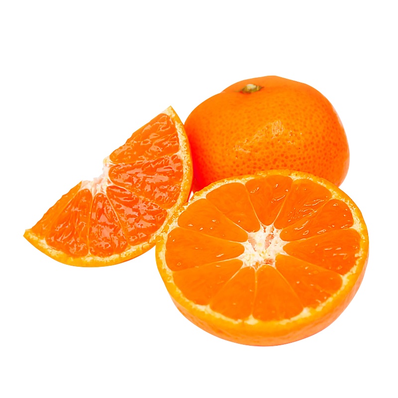 [五个农民]正宗涌泉蜜桔无核橘子新鲜净重5斤大果时令水果年货送礼