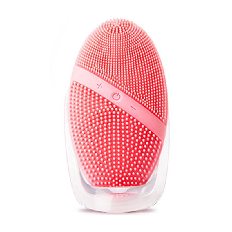 SKG 3199抖音同款 洗脸仪充电电动硅胶去黑头洁面仪男女毛孔清洁器脸部美容仪器樱花粉