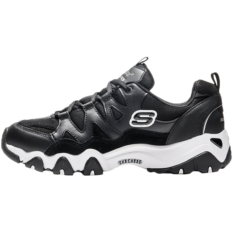 斯凯奇女鞋熊猫鞋Dlites复古 潮流休闲运动鞋88888328