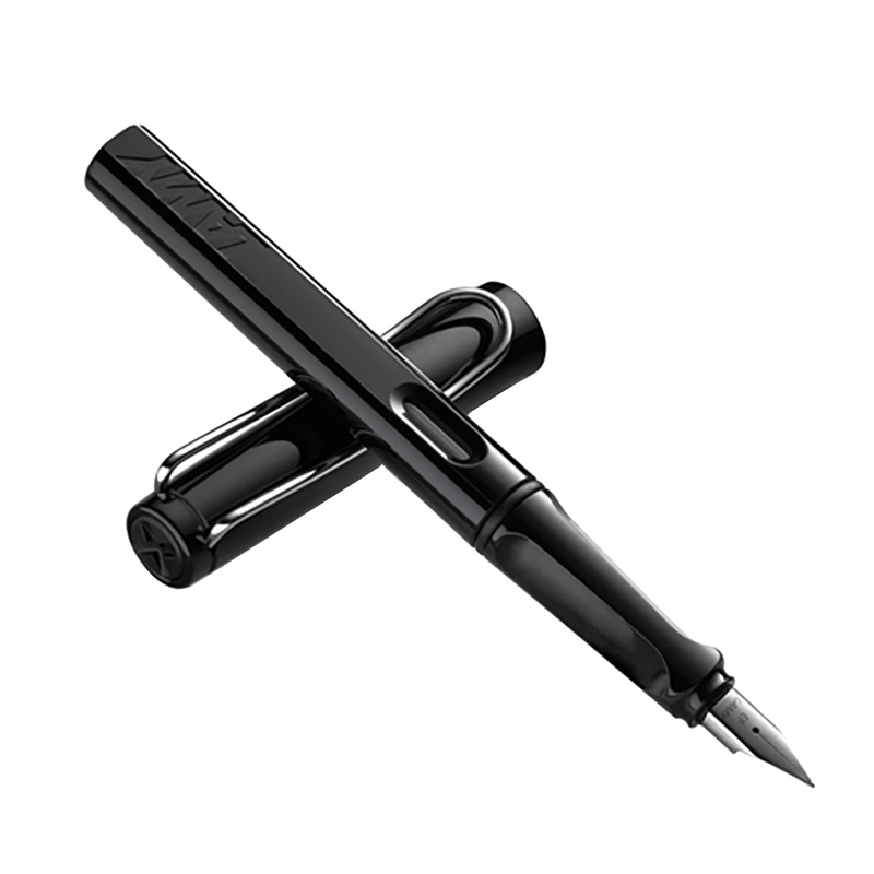 凌美(LAMY)Safari狩猎者钢笔墨水笔商务套装黑色F尖