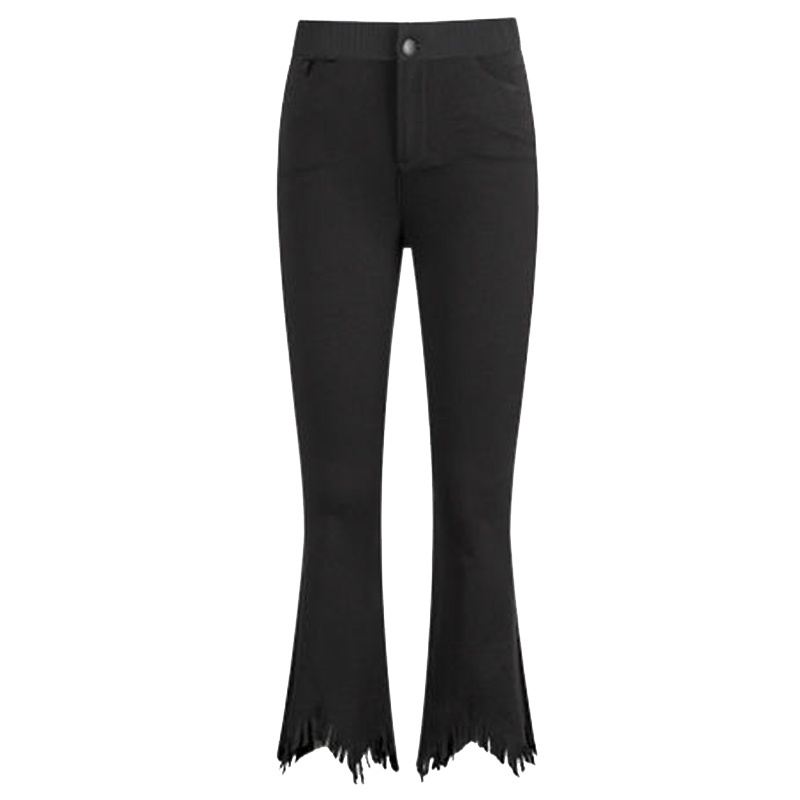 拉夏贝尔candie’s春季新款韩版宽松高腰显瘦微喇休闲裤女30083008