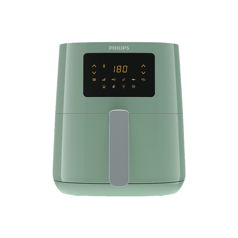 飞利浦空气炸锅新款无油电炸锅家用全自动多功能大容量 HD9252(绿色)