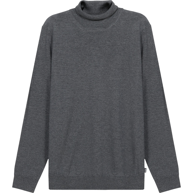 雨果博斯 HUGO BOSS 男士羊毛高领羊毛衫针织衫50392083