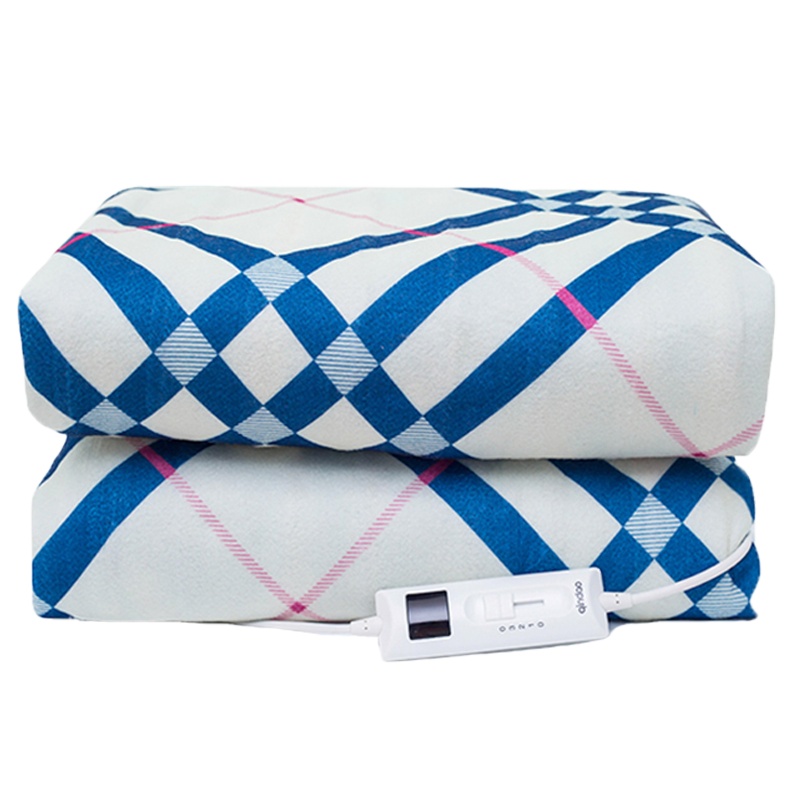 琴岛(qindao)电热毯双人电褥子(1.5*1.2)安全家用可调温单控 除螨排潮断电保护