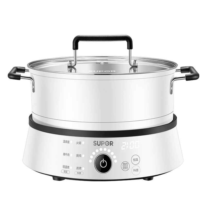 苏泊尔(SUPOR)电磁炉 灵敏探温 智能恒温烹饪 旋钮控制 恒温烹饪 智能小巧 小型电磁炉C21-IC51E9