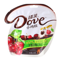 德芙（Dove） 车厘子黑巧克力100g /袋装 休闲 零食