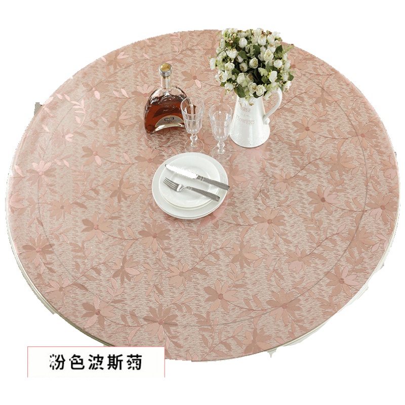 桌布软玻璃透明桌垫PVC防水台布加厚塑料餐桌布防水防油茶几垫可定制