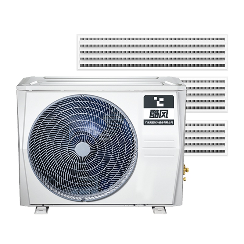 酷风(Coolfree)5匹家用中央空调一拖三冷暖变频嵌入式风管机多联机MJZ-120W(1)
