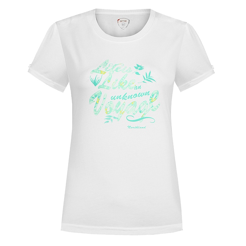 诺诗兰（NORTHLAND）运动户外女式圆领短袖T恤上衣GL062230