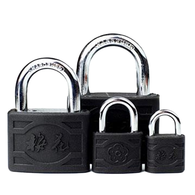 梅花 单铸包胶铁锁BC9150 50mm (单位:把)